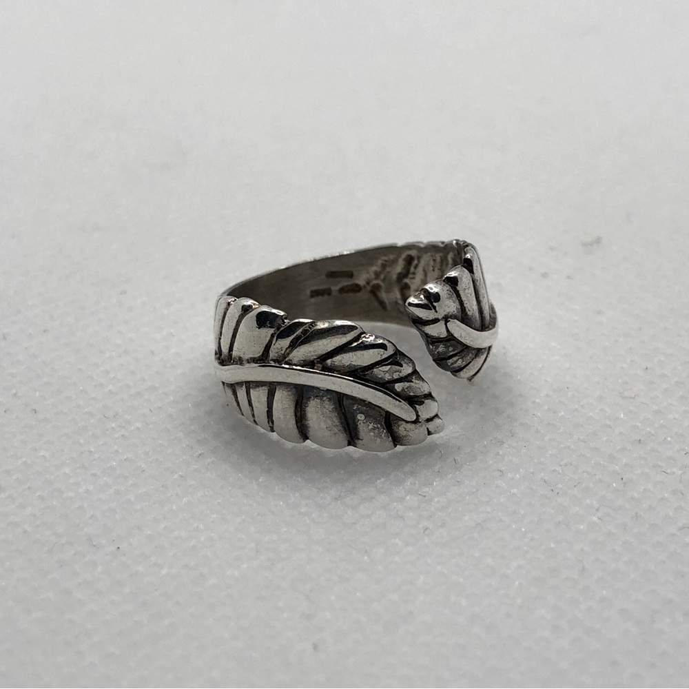 ITALY .925 Leaf Wrap Ring